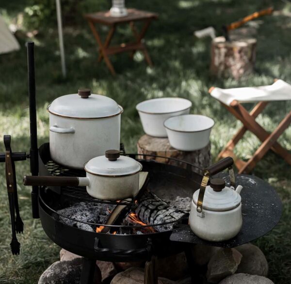 Enamel Stock Pot - Image 9
